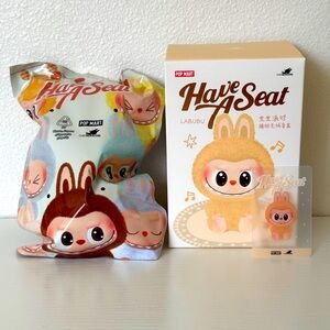 Authentic Pop Mart BABA Labubu-Have A Seat series